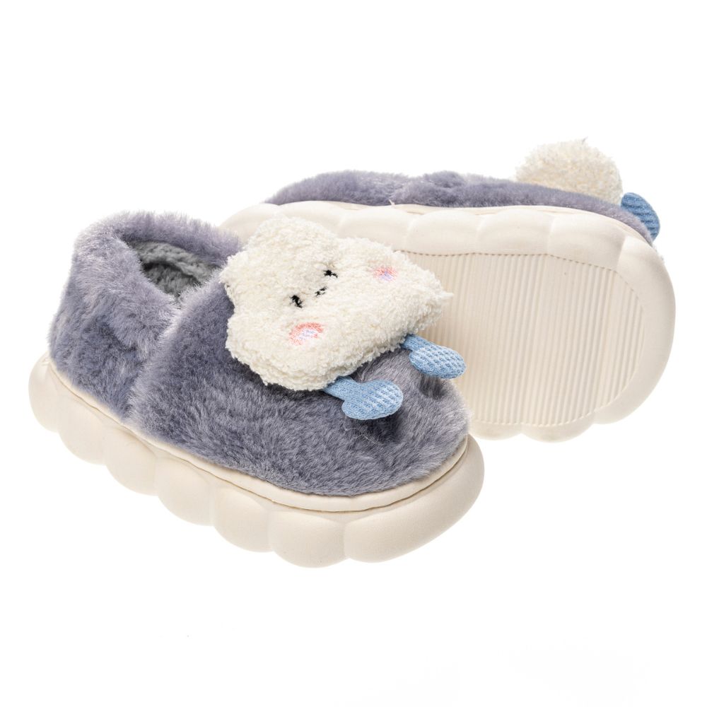 Pantufa Infantil Nuvem Azul - pantufas