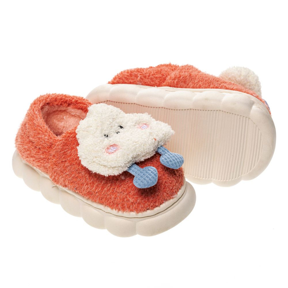 Pantufa Infantil Nuvem Laranja - pantufas