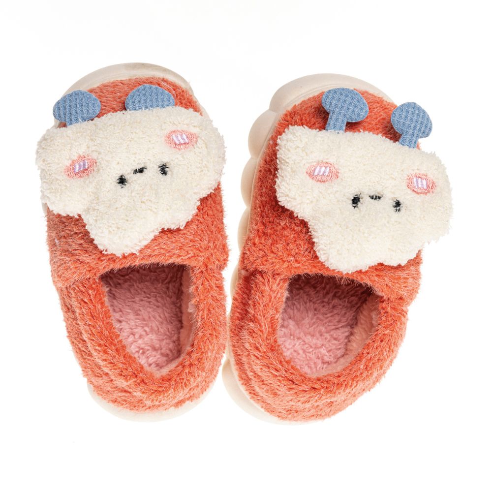 Pantufa Infantil Nuvem Laranja - pantufas