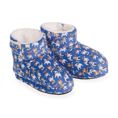 pantufa-botinha-infantil-dogs-azul-principal